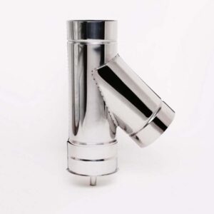 AISI 430 Трійник 45° s0,5 мм d150 мм