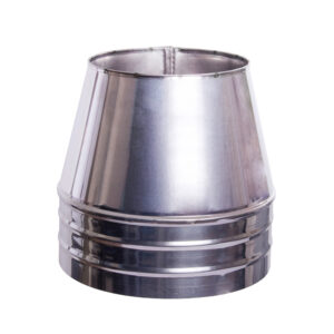 Н/Н Конус вент. двост.s0,5 мм (АISI 304/430) d100/160 мм