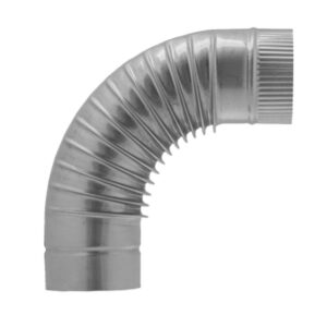 Відвід 90° d100 мм гофр.