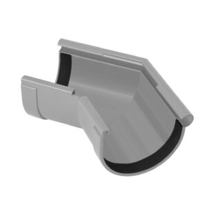 RW Кут ринви зовнішній 135° d130 мм СІРИЙ