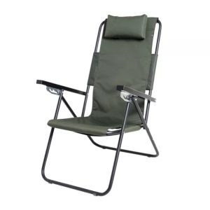 Крісло-шезлонг "Ясень" d20 мм (зелений меланж)