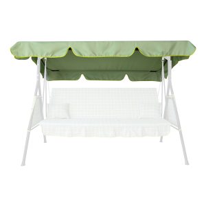 Тент на садову гойдалку "Дача/Релакс/Графиня" (Тканина Поліестер зелений чай)