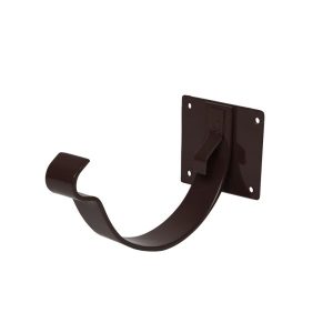 Євро Кр. для жолоба глиб. КОРОТКЕ КОРИЧНЕВЕ RAL 8017 текстура