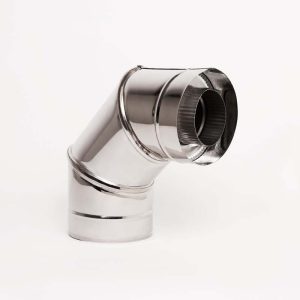 Н/Н Відвід 90° двуст.s0,5 мм (АISI 304/430) d220/280 мм