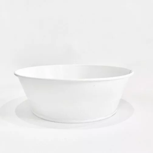 Кашпо кругле 3 л Vitan, колір Білий глянець