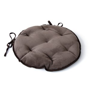 Подушка Соната 400*400 темно-коричнева