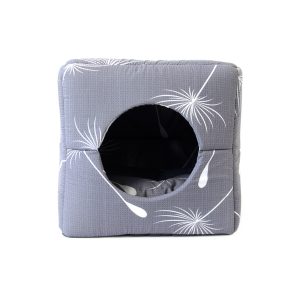 Лежак вiд Джека Юрта (Тканина Маленька кульбаба на сірому фоні)