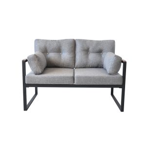 Диван "Плаза" 2-х місний (сірий)
