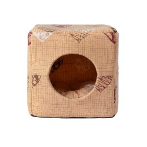 Лежак від Джека Юрта (Тканина Бязь Кольорові серця)