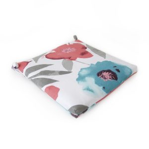 Подушка Полісся 350*350 Квіти акварель