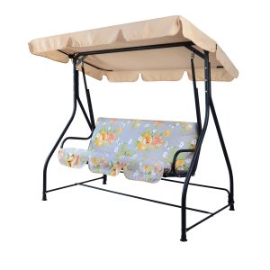 Гойдалка садова "Вероніка" (Бязь, Півонія з ромашкою)