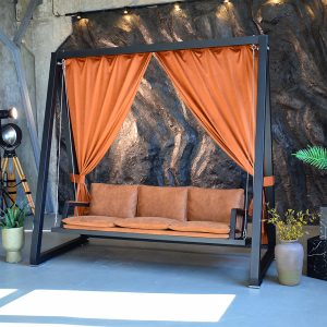 Гойдалка преміум "Монте-Роза" (4-х місна, Тканина Бізон)