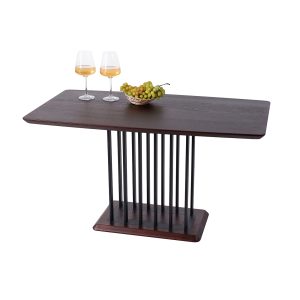 Журнальний стіл "Тор", Дуб Амарена 1000*550 мм/Чорний каркас