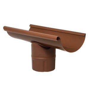 Євро Зливоприймач прохідн. глиб. МІДЬ RAL 1900 мат