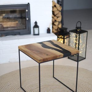 Журнальний стіл Квадратний, Чорна річка №2