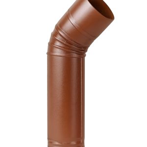 Коліно d100 мм СЕРЕДНЄ МІДЬ RAL 1900 мат