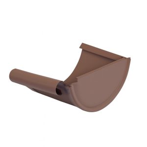 Євро Загл. для жолоба глиб. ПРАВА МІДЬ RAL 1900 мат